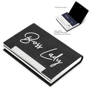 Boss Lady Business Card Holder